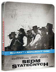 Sedm statečných (2016) (2 BLU-RAY) - STEELBOOK