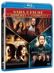 Dan Brown - kolekce (Šifra mistra Leonarda, Andělé a démoni, Inferno) (3 BLU-RAY)