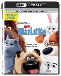 Tajný život mazlíčků (4K ULTRA HD+BLU-RAY) (2 BLU-RAY)