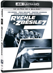 Rychle a zběsile 7 (4K ULTRA HD+BLU-RAY) (2 BLU-RAY) - prodloužená verze