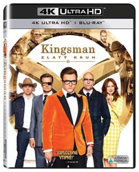 Kingsman 2: Zlatý kruh (4K ULTRA HD+BLU-RAY) (2 BLU-RAY)