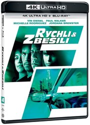 Rychle a zběsile 4: Rychlí a zběsilí (4K ULTRA HD+BLU-RAY) (2 BLU-RAY)