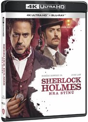 Sherlock Holmes: Hra stínů (4K ULTRA HD + BLU-RAY) (2 BLU-RAY)