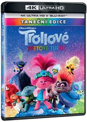 Trollové 2: Světové turné (4K ULTRA HD + BLU-RAY) (2 BLU-RAY)