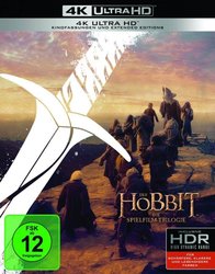Hobit filmová trilogie kolekce (4K ULTRA HD BLU-RAY) (6 disků UHD) - 2 verze filmu - DOVOZ