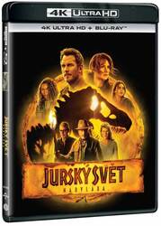 Jurský svět 3: Nadvláda (4K ULTRA HD + BLU-RAY) (2 BLU-RAY)