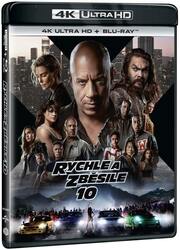 Rychle a zběsile 10 (4K ULTRA HD + BLU-RAY) (2 BLU-RAY)