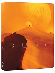 Duna (2021) (4K UHD + BLU-RAY) - STEELBOOK (motiv Orange)