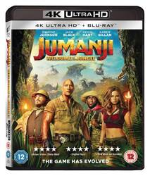 Jumanji 2: Vítejte v džungli (4K ULTRA HD + BLU-RAY) 2 disky - DOVOZ