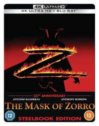 Zorro: Tajemná tvář (4K ULTRA HD BLU-RAY) - STEELBOOK - DOVOZ