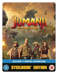 Jumanji 2: Vítejte v džungli (BLU-RAY) - STEELBOOK - DOVOZ