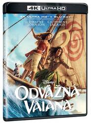 Odvážná Vaiana (2026) (4K ULTRA HD + BLU-RAY) 2 disky - nové filmové zpracování