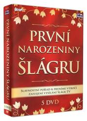 První narozeniny Šlágru TV (5 DVD)