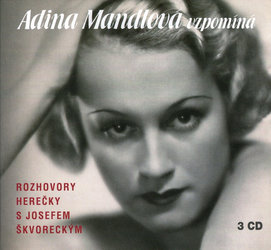 Adina Mandlová vzpomíná (3 CD) - mluvené slovo