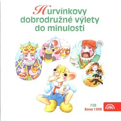 Hurvínkovy dobrodružné výlety do minulosti kolekce (7 CD + 1 DVD) - mluvené slovo