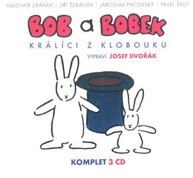 Bob a Bobek - Králíci z klobouku komplet (3 CD) - audiokniha