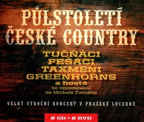 Půlstoletí české country (2 CD + 2 DVD)