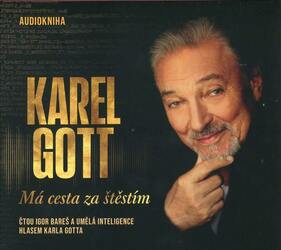 Karel Gott - Má cesta za štěstím (4 MP3-CD) - audiokniha