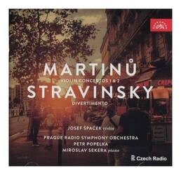 Martinů - Houslové koncerty 1 a 2, Stravinskij - Divertimento (CD)